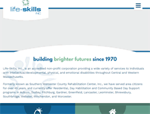 Tablet Screenshot of life-skillsinc.org